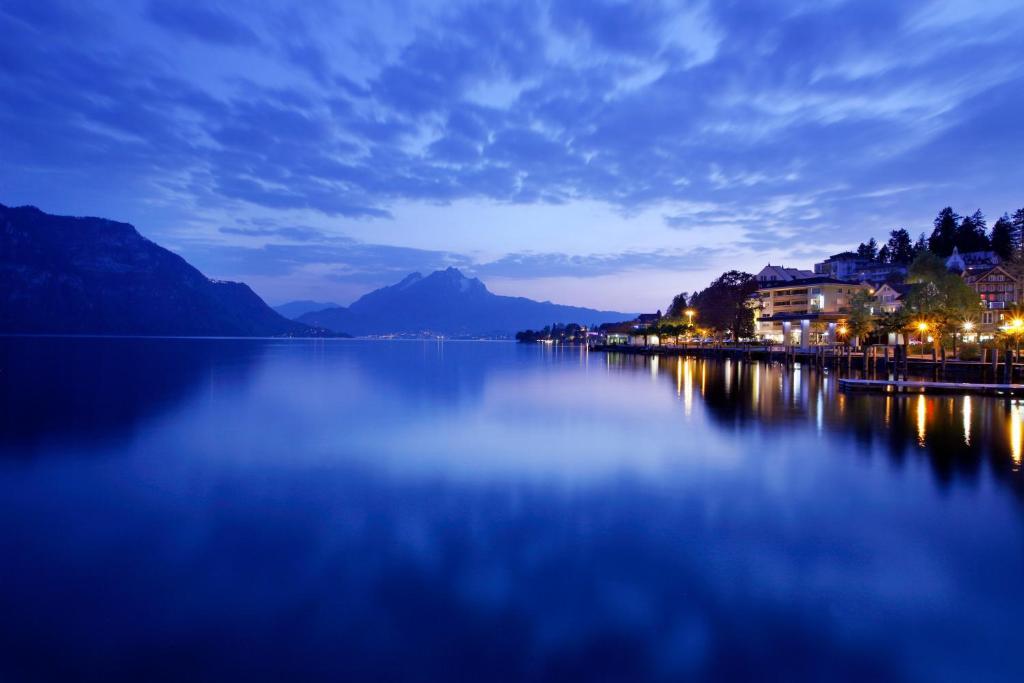 Seehotel Gotthard Weggis Zewnętrze zdjęcie