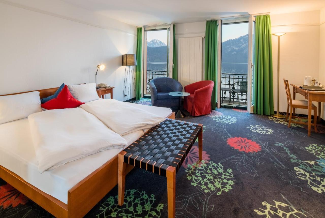 Seehotel Gotthard Weggis Zewnętrze zdjęcie