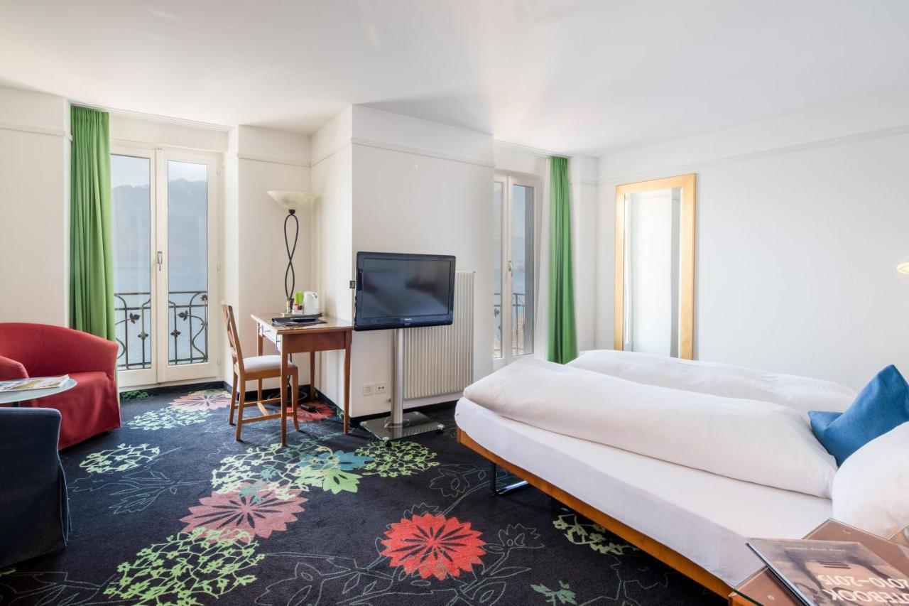 Seehotel Gotthard Weggis Zewnętrze zdjęcie